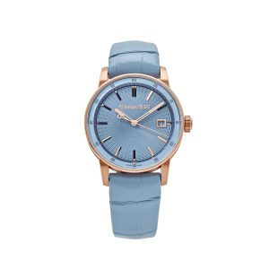 audemars piguet code 11.59 rose gold blue dial  