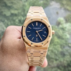 audemars piguet royal oak 15202or jumbo 39mm blue dial by zf factory 