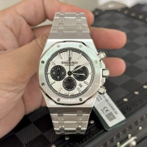 audemars piguet royal oak 26331st 41mm with white dial 