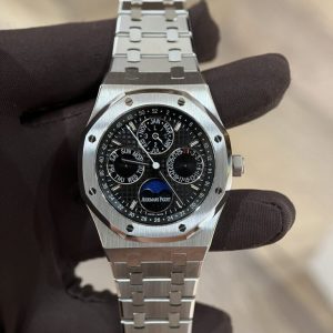 audemars piguet royal oak 26574st 41mm with black dial 