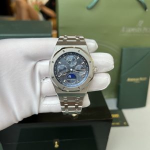audemars piguet royal oak 26574st 41mm with blue dial 
