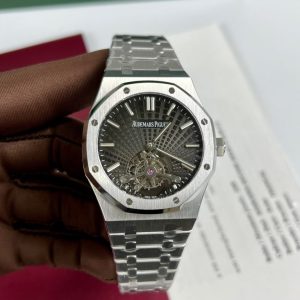 audemars piguet royal oak tourbillon 26522ti 41mm with gray dial 