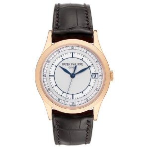 calatrava 5296g rg zf 1:1 best edition white dial blue hands on blue leather strap 324cs 