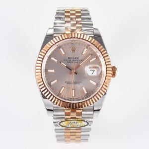 datejust 36 ss 126281 vsf 1:1 best edition 904l steel rg roman dial on jubilee bracelet vs3235 