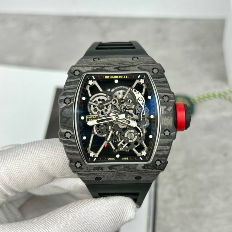 richard mille rm35 01 full carbon rubber strap bbr factory 44mm richard mille rm35 01 full carbon rubber strap bbr factory 44mm