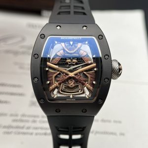 richard mille rm47 samurai ceramic with rubber strap 42.7mm 