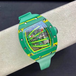 richard mille rm59 01 yohan blake tourbillon carbon green 43x50mm 