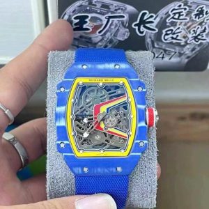 Home richard mille rm67 02 blue carbon
