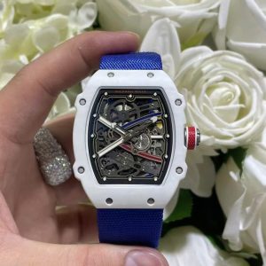 Home richard mille rm67 02 white carbon watch