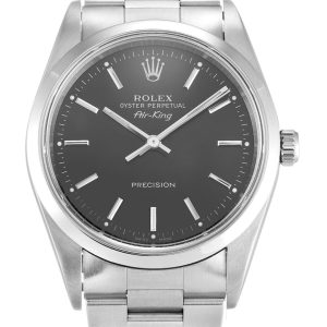 rolex air king 34mm black dial 14000 super clone