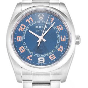 rolex air king 34mm blue dial 114200 super clone