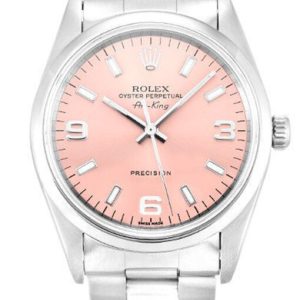rolex air king 34mm pink dial 14000 2 super clone