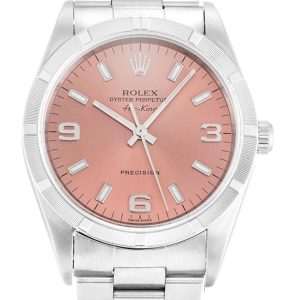 rolex air king 34mm salmon dial 14010m 2 super clone