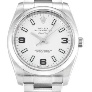 rolex air king 34mm white dial 114200 super clone