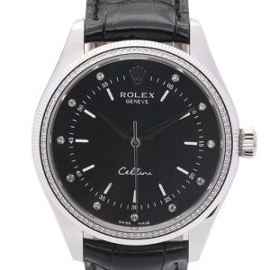 rolex cellini 39.5mm black dial 5310 super clone