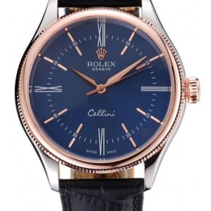 rolex cellini 40mm blue dial 622841 super clone
