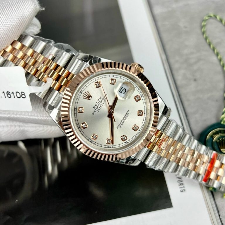 rolex datejust 126331 gold wrapped silver dial gm factory 41mm rolex datejust 126331 gold wrapped silver dial gm factory 41mm