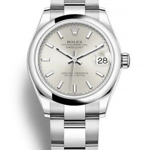 rolex datejust 31mm silver dial 278240 super clone