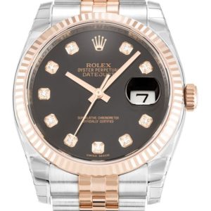 rolex datejust 36mm black dial 116231 3 super clone