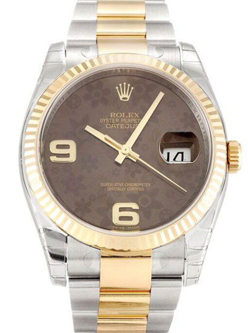 rolex datejust 36mm floral dial 116233 super clone rolex datejust 36mm floral dial 116233 super clone