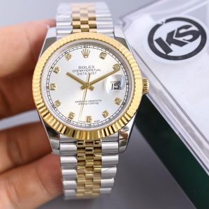 rolex datejust white dial super clone srl10 
