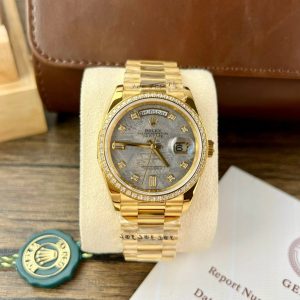 rolex day date 36mm meteorite dial ra factory 