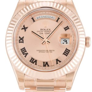 rolex day date ii 41mm rose dial 218235 super clone 