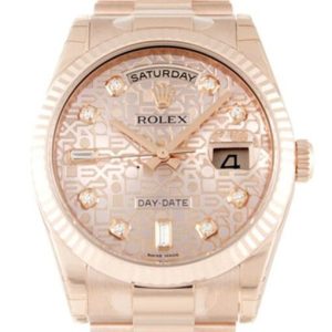 rolex day date rose dial super clone 118235 f 