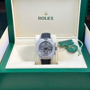 rolex daytona 126539tbr dial gray sundust 40mm 