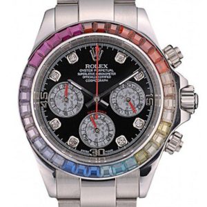 rolex daytona 39mm black dial 80250 