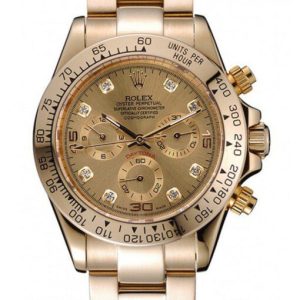 rolex daytona 39mm gold dial 1454245 