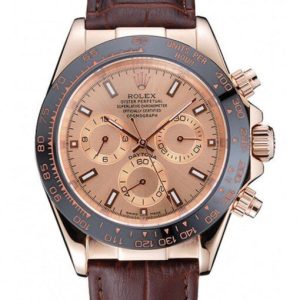 rolex daytona 39mm rose gold dial 1454243 