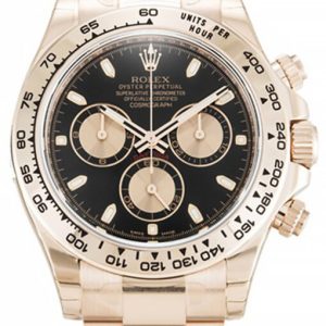 rolex daytona 40mm black dial 116505 
