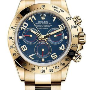 rolex daytona 40mm blue dial 116528 
