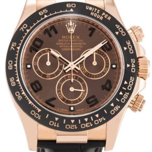 rolex daytona 40mm chocolate dial 116515ln 