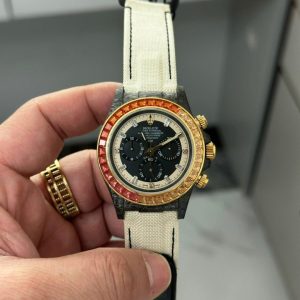 rolex daytona cosmograph 40mm diw carbon 