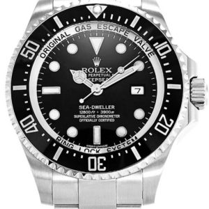 rolex deepsea 44mm black dial 116660 super clone 