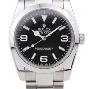 rolex explorer 36mm black dial 98087 super clone 