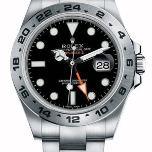 rolex explorer ii 42mm black dial 216570 bkso super clone 