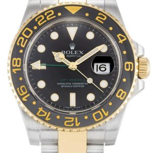 rolex gmt master ii 40mm black dial 116713 