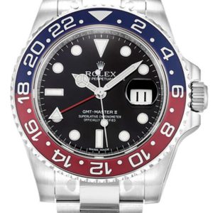 rolex gmt master ii 40mm black dial 116719 v2 