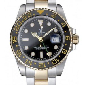 Home rolex gmt master ii 40mm black dial 80295