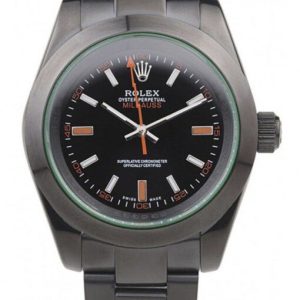 rolex milgauss 40mm black dial 