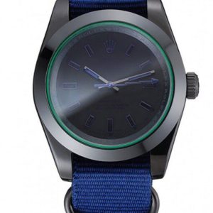 rolex milgauss 40mm blue dial 