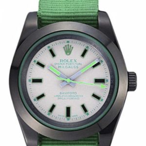 rolex milgauss 40mm green dial 