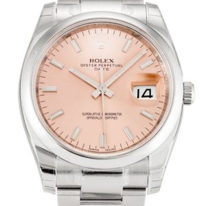 rolex oyster perpetual date 34mm salmon dial