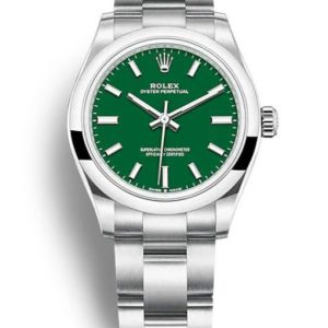 rolex oyster perpetual date 34mm salmon dial