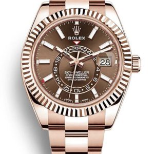 rolex sky dweller 42mm chocolate dial 