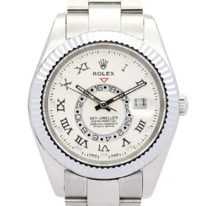 rolex sky dweller 42mm white dial 