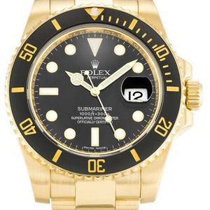rolex submariner 40mm black dial 116618ln 2 